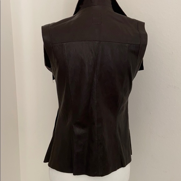 CO-OP Barney's of New York-Leather Vest - Picture 9 of 14